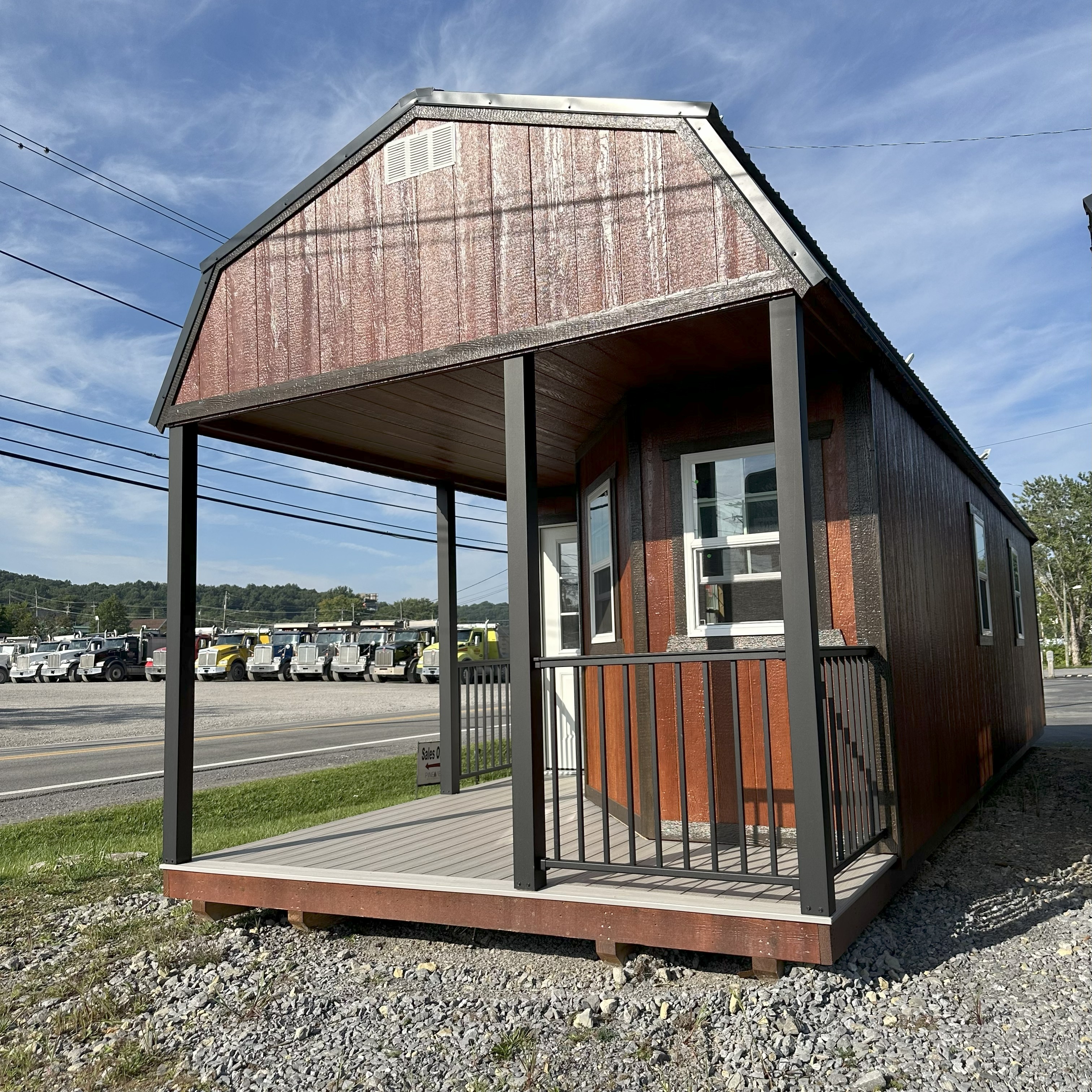 Thumbnail 2 for 12 x 36 Lofted Barn (Low Wall)