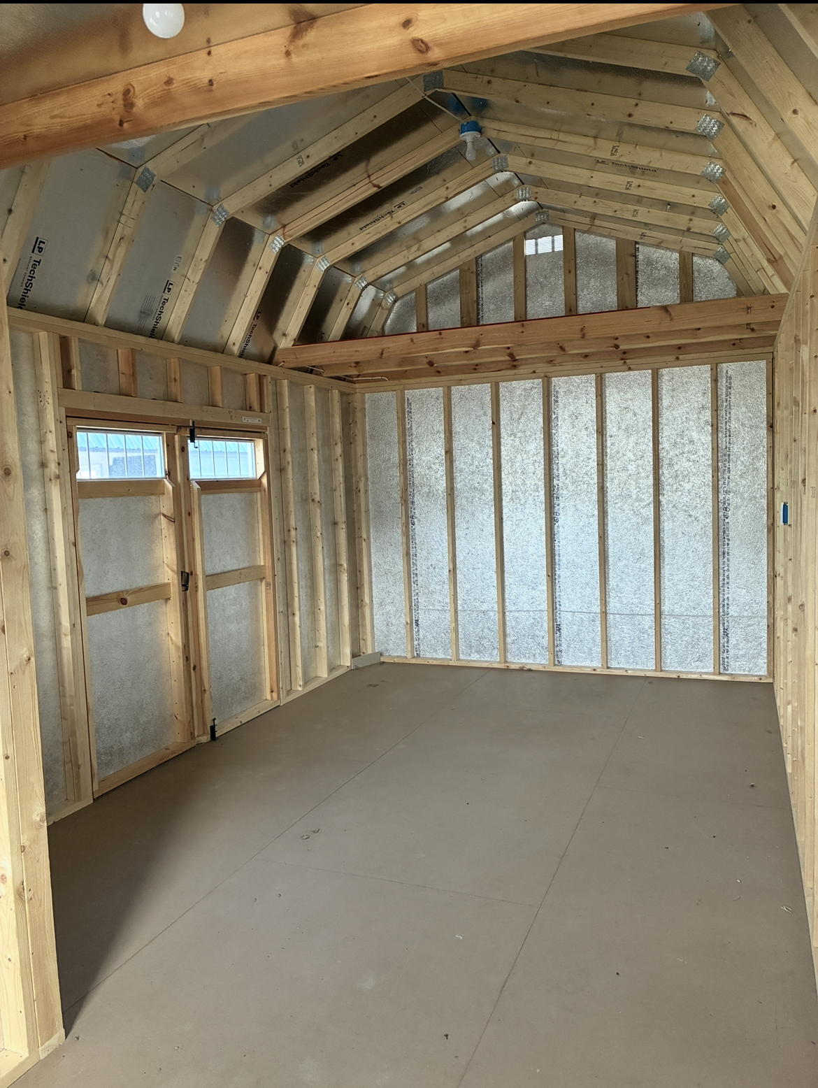 Thumbnail 3 for 12 x 24 Lofted Barn (High Wall)