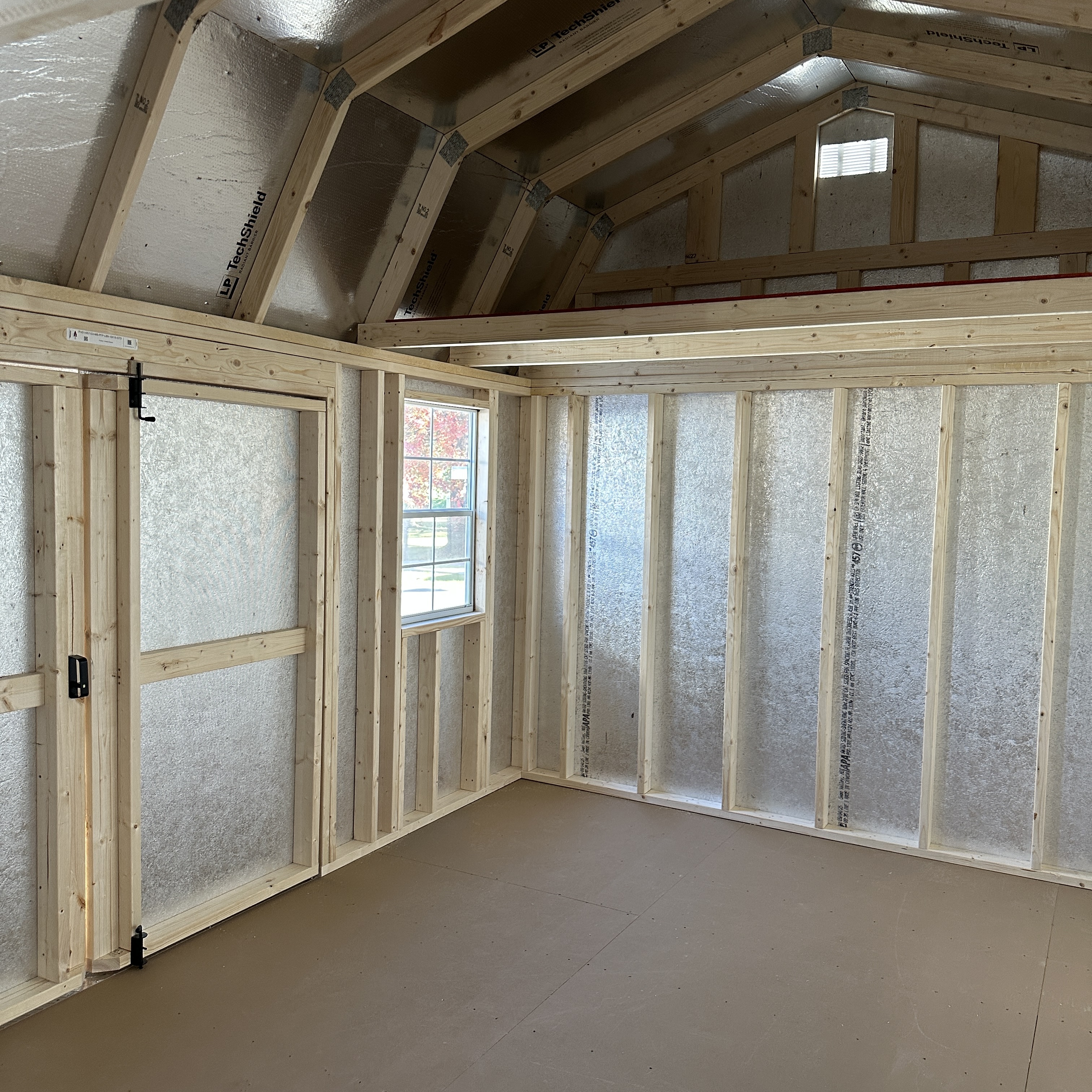 Thumbnail 4 for 10 x 16 Lofted Barn (Low Wall)