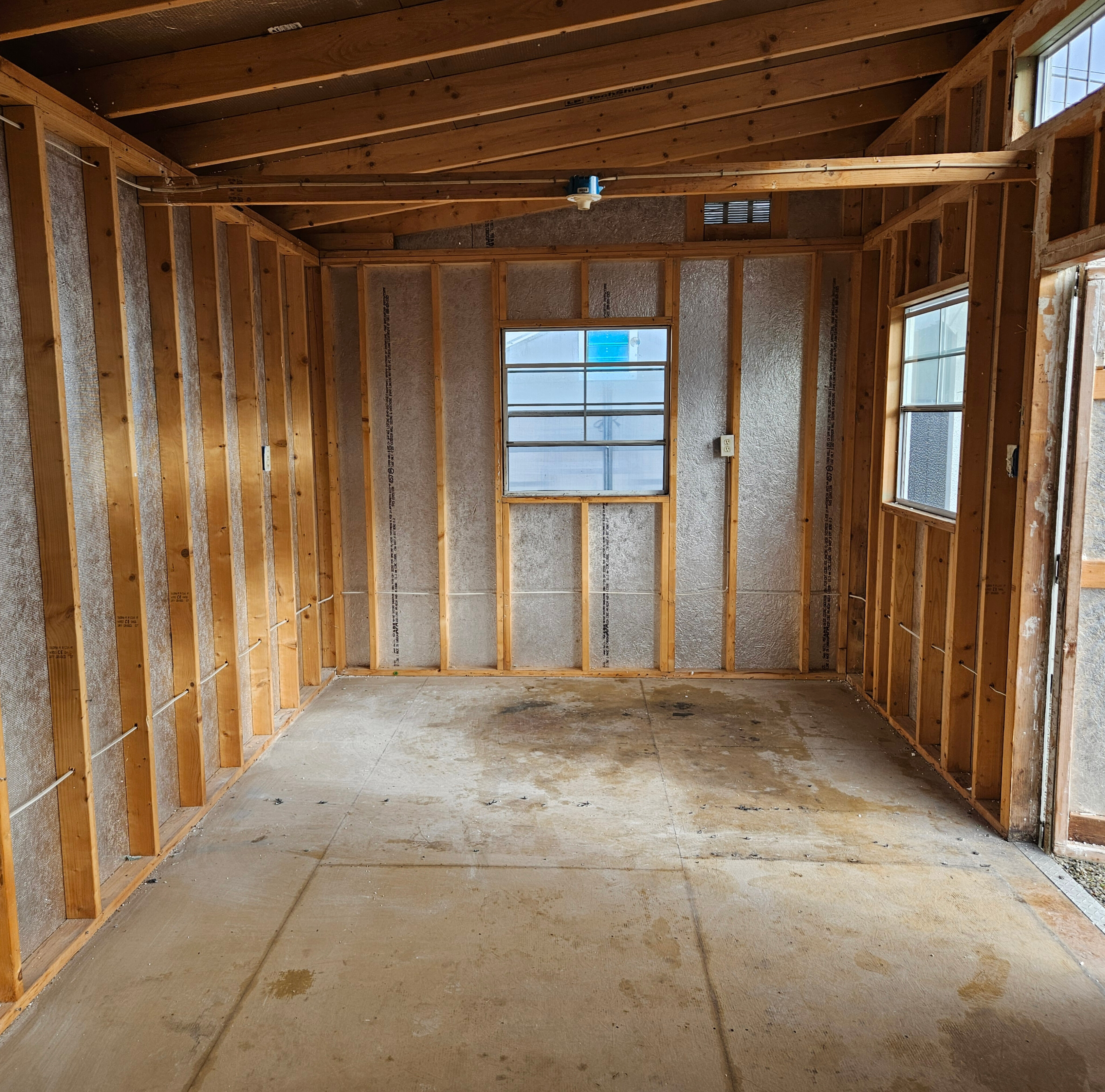 Thumbnail 3 for 10 x 20 Single Slope Modern Shed (High Wall)