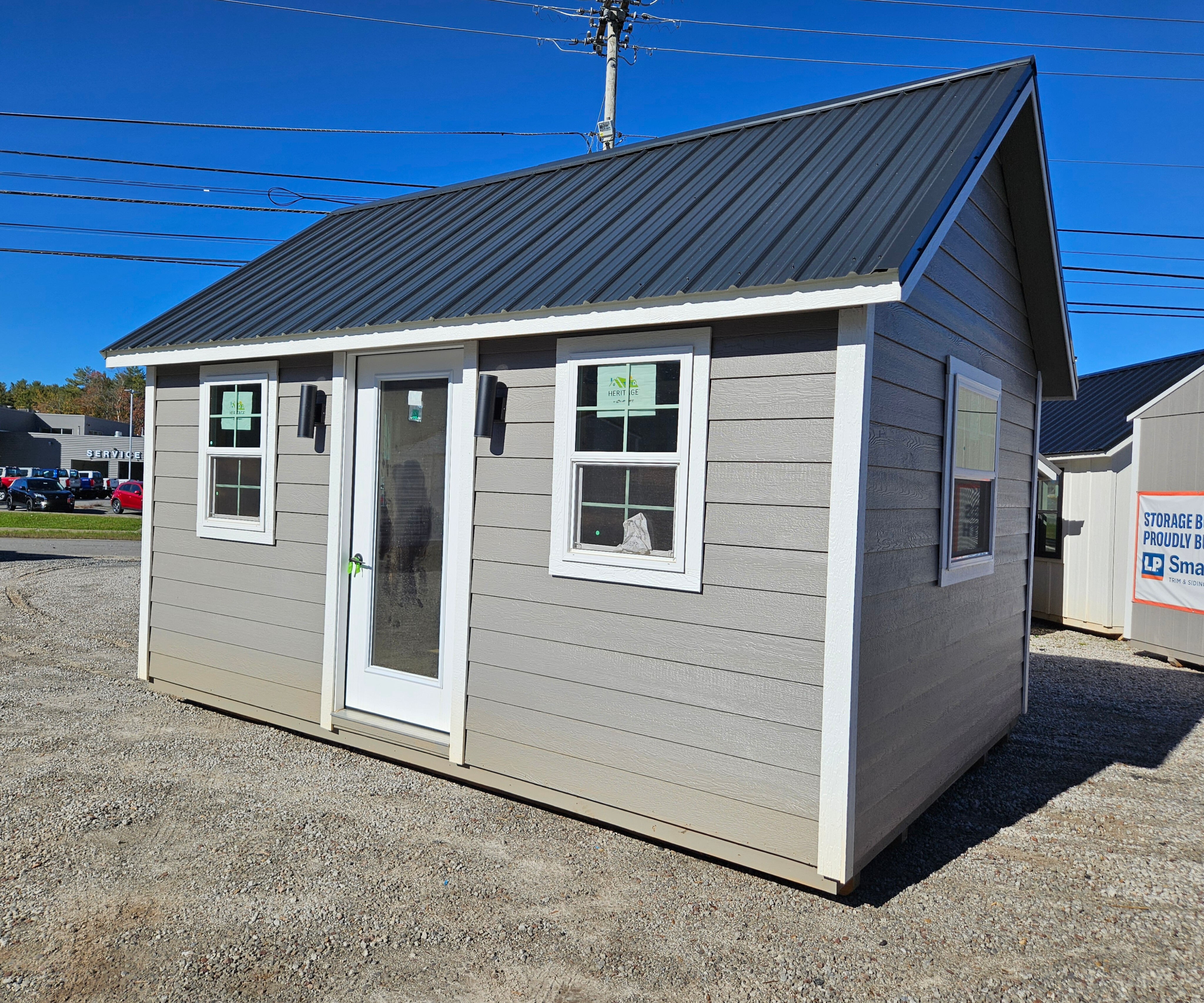 Image of 12 x 16 Victorian Shed (High Wall)