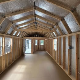 Thumbnail 3 for 12 x 36 Lofted Barn (Low Wall)