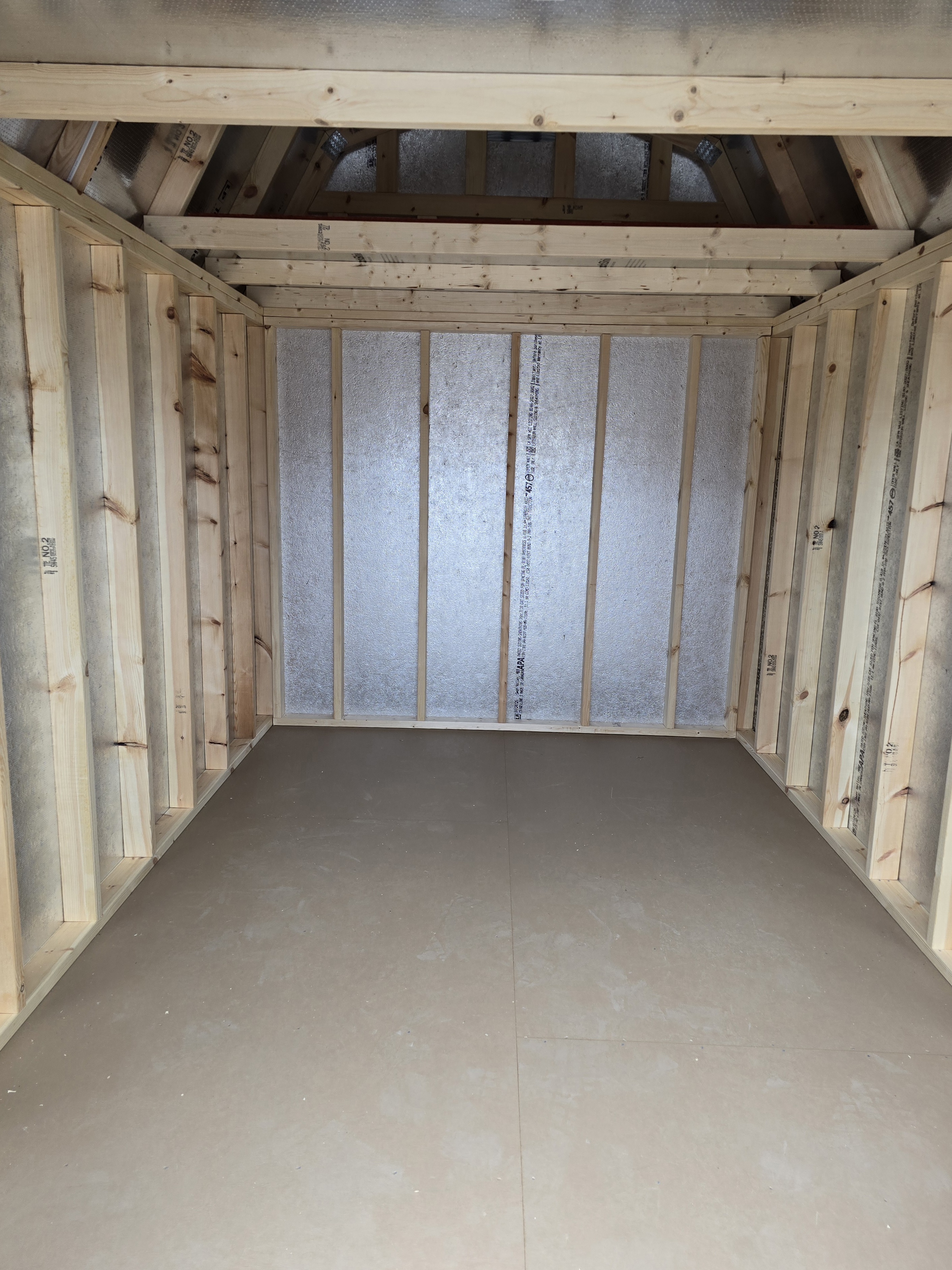 Thumbnail 2 for 8 x 12 Lofted Barn (Low Wall)