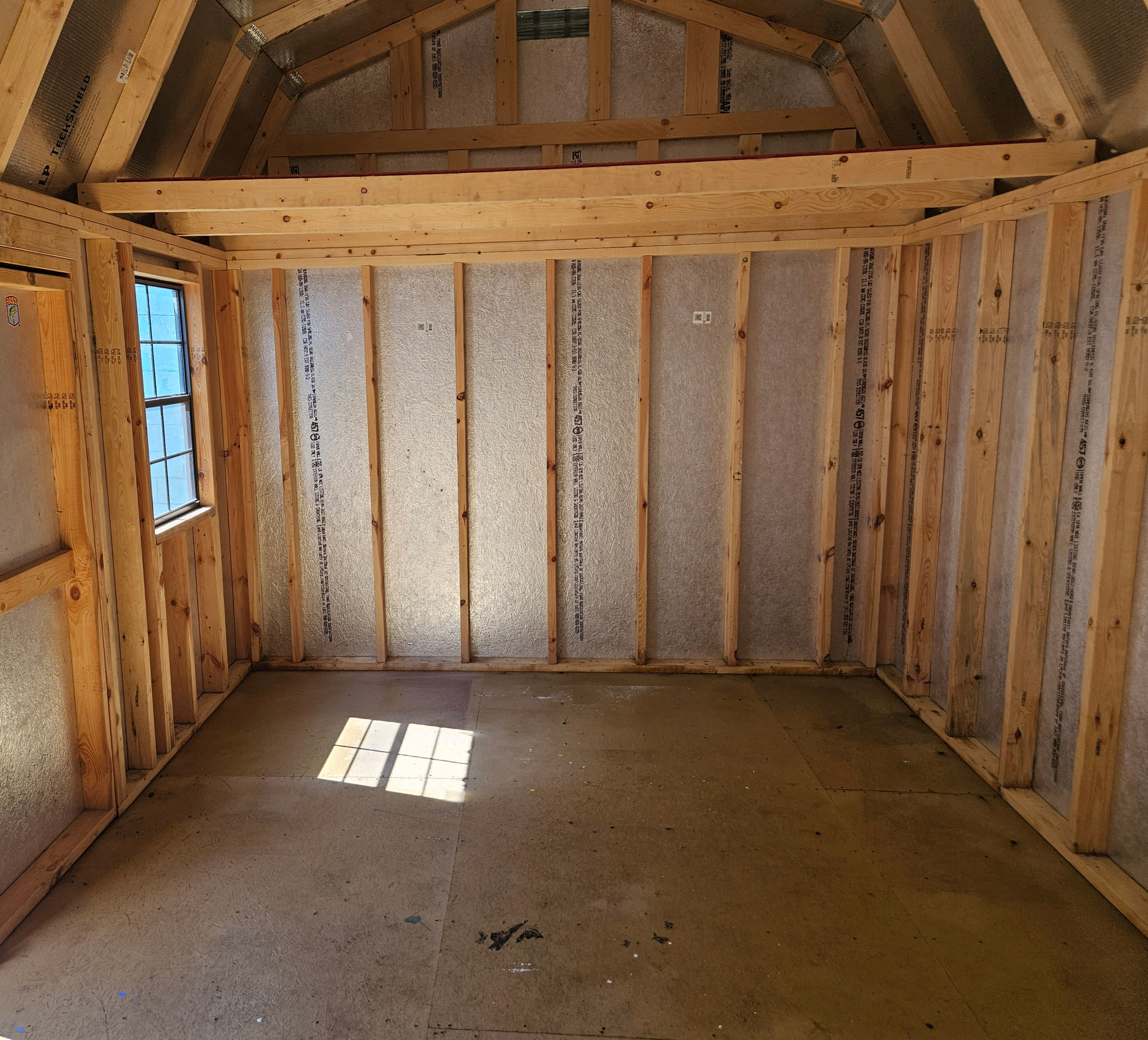 Thumbnail 3 for 10 x 16 Lofted Barn (Low Wall)