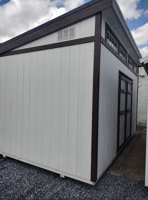 Image of 10 x 16 Single Slope Modern Shed (High Wall)