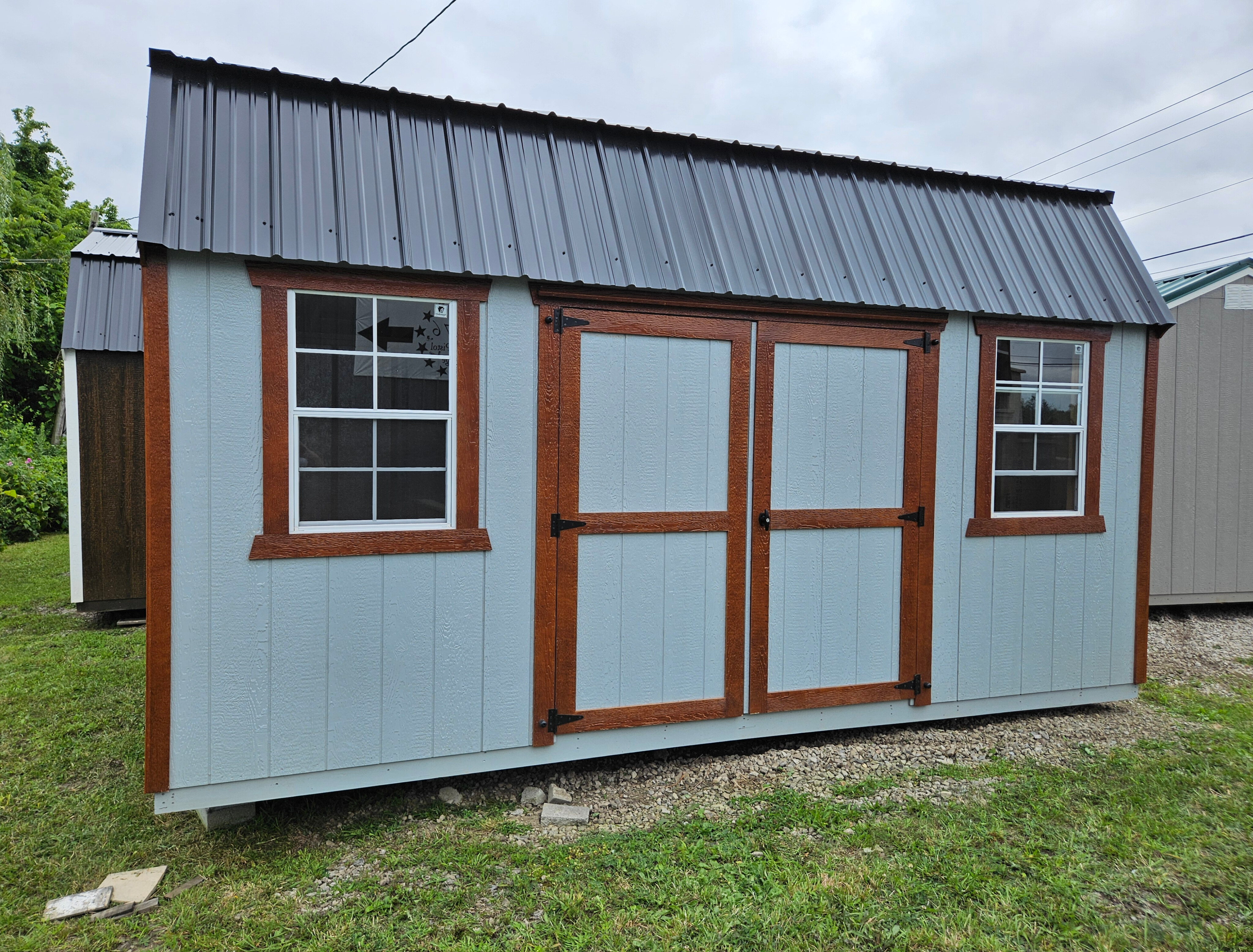 Image of 10 x 16 Lofted Barn (Low Wall)