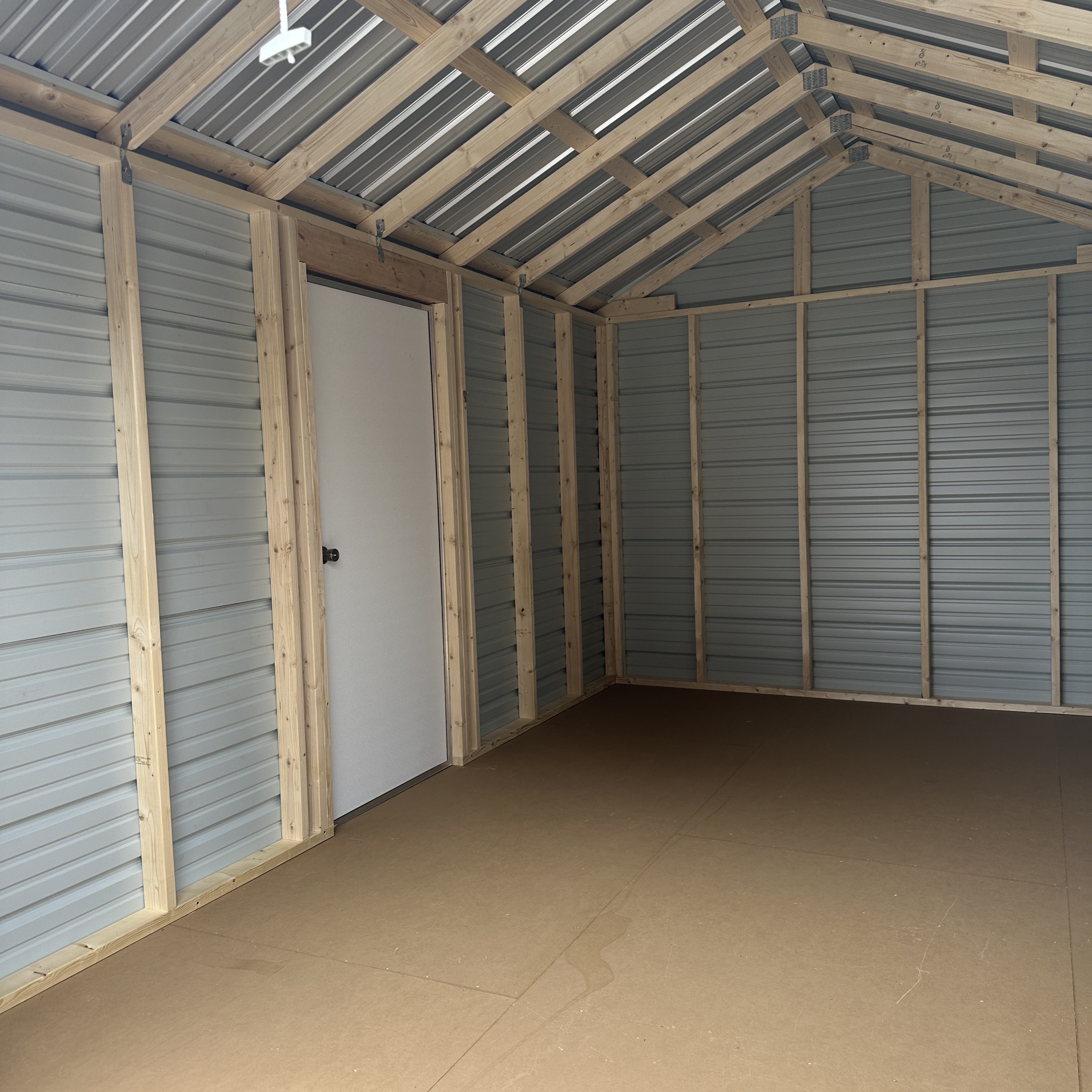 Thumbnail 3 for 10 x 16 Utility Building (High Wall)