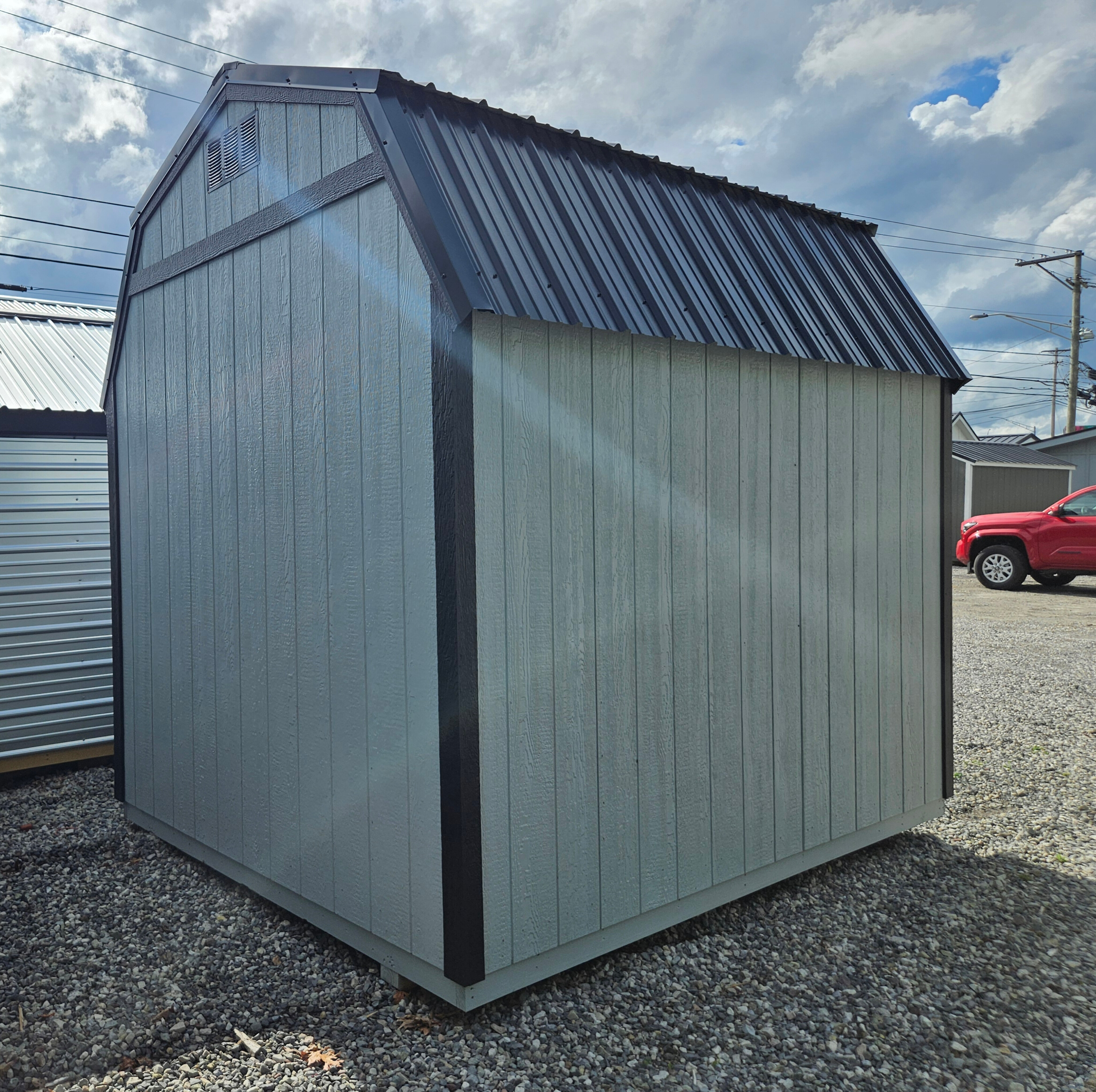 Thumbnail 2 for 8 x 10 Lofted Barn (Low Wall)