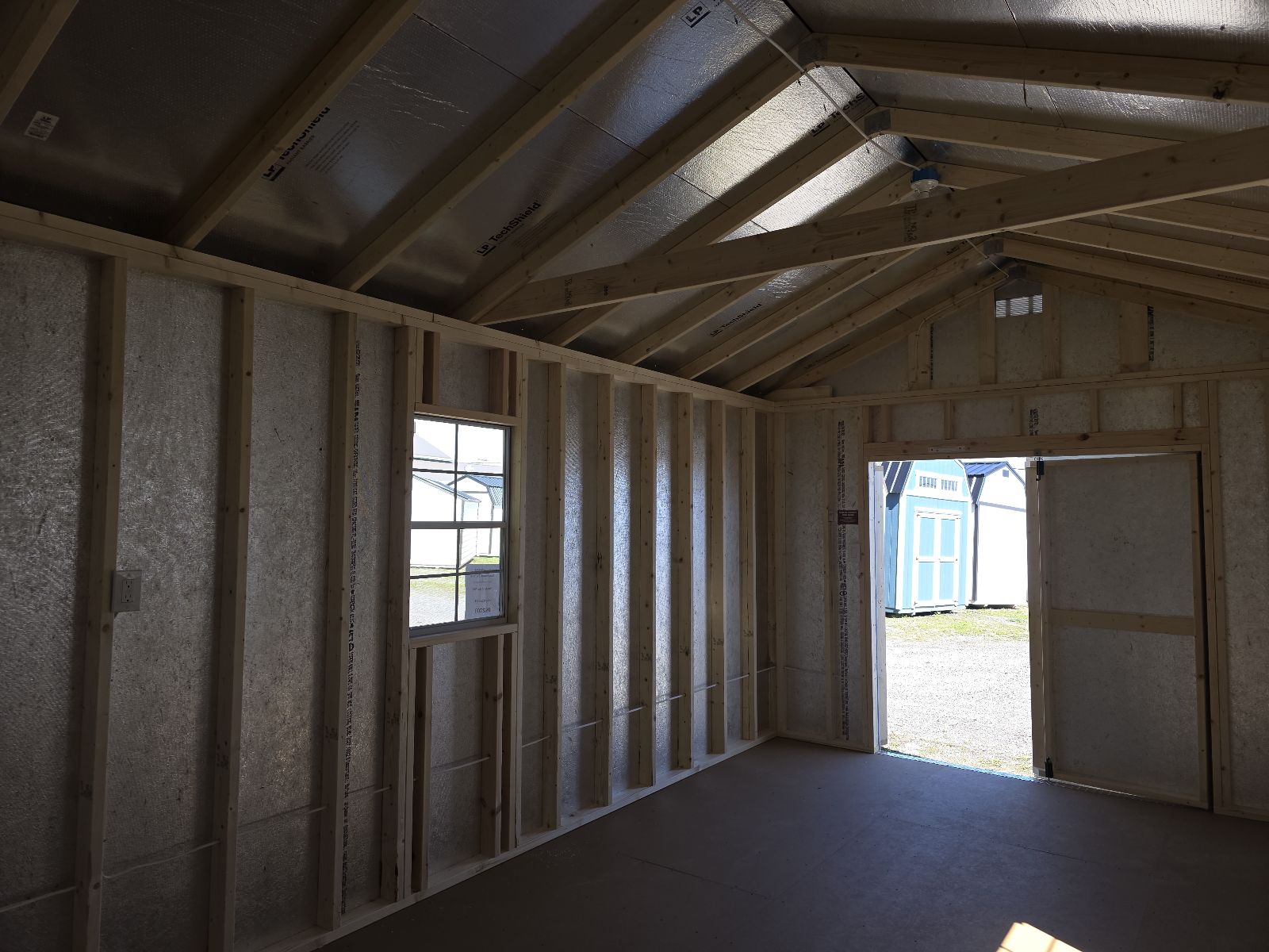 Thumbnail 3 for 12 x 20 A Frame (High Wall) Shed - Lewisburg, WV