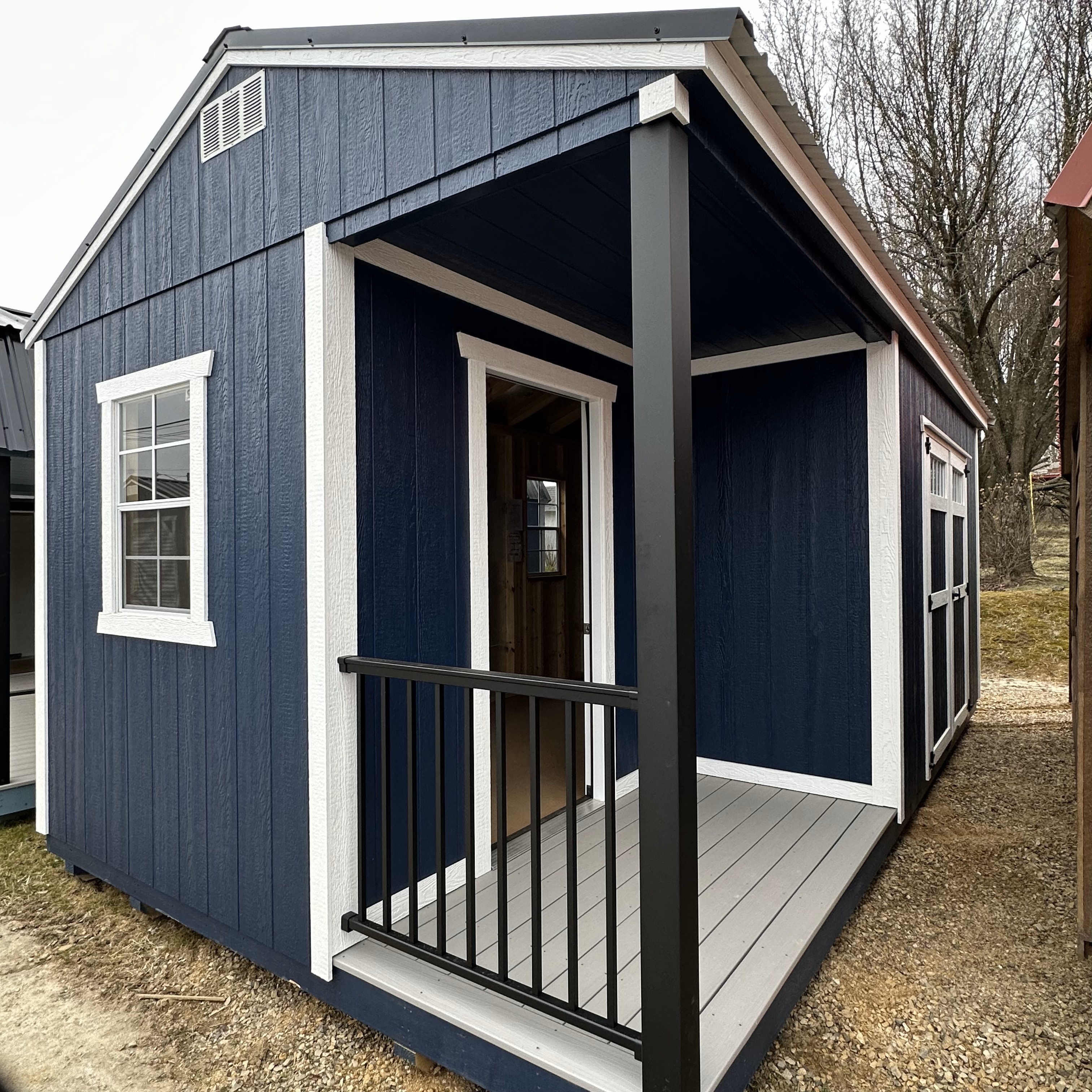 Image of 12 x 20 A Frame (High Wall) Shed - Christiansburg, VA