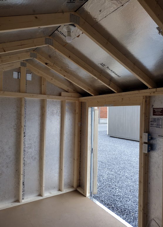 Thumbnail 3 for 8 x 12 A Frame (Low Wall) Shed - Covington, VA