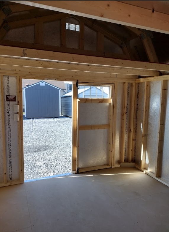 Thumbnail 2 for 10 x 12 Lofted Barn (Low Wall) Shed - Covington, VA