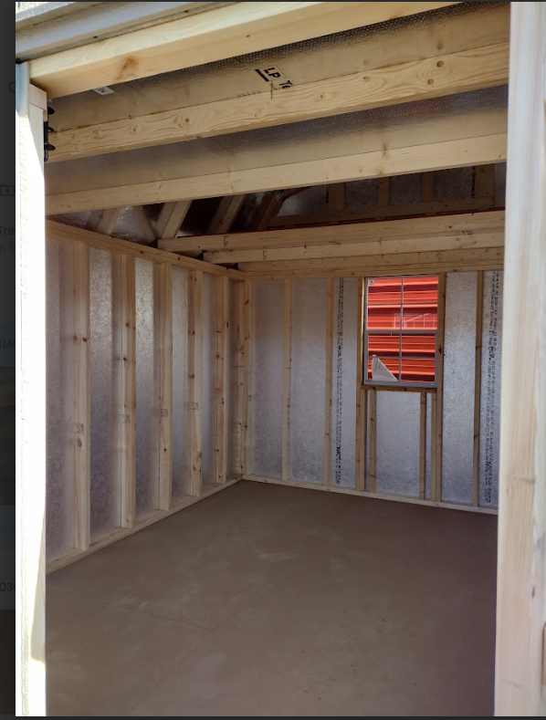 Thumbnail 3 for 10 x 12 Lofted Barn (Low Wall) Shed - Covington, VA