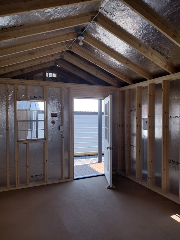 Thumbnail 3 for 12 x 20 A Frame (High Wall) Shed - Covington, VA
