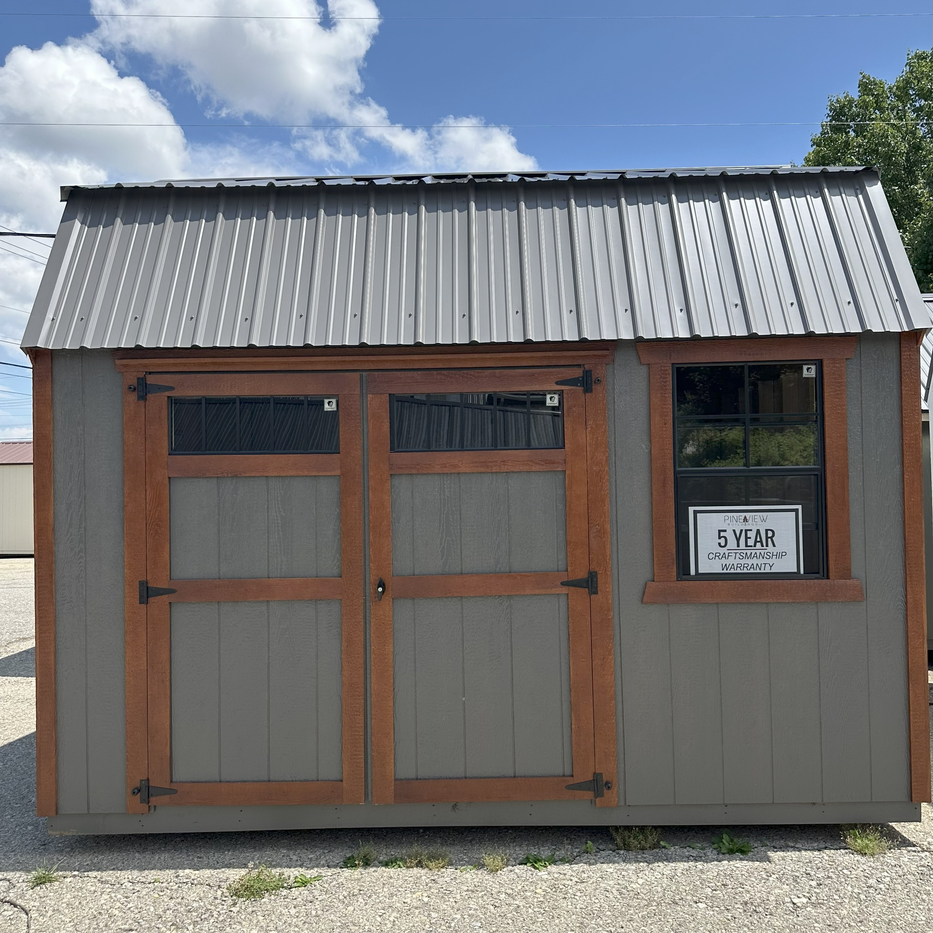 Image of 10 x 12 Lofted Barn (Low Wall)