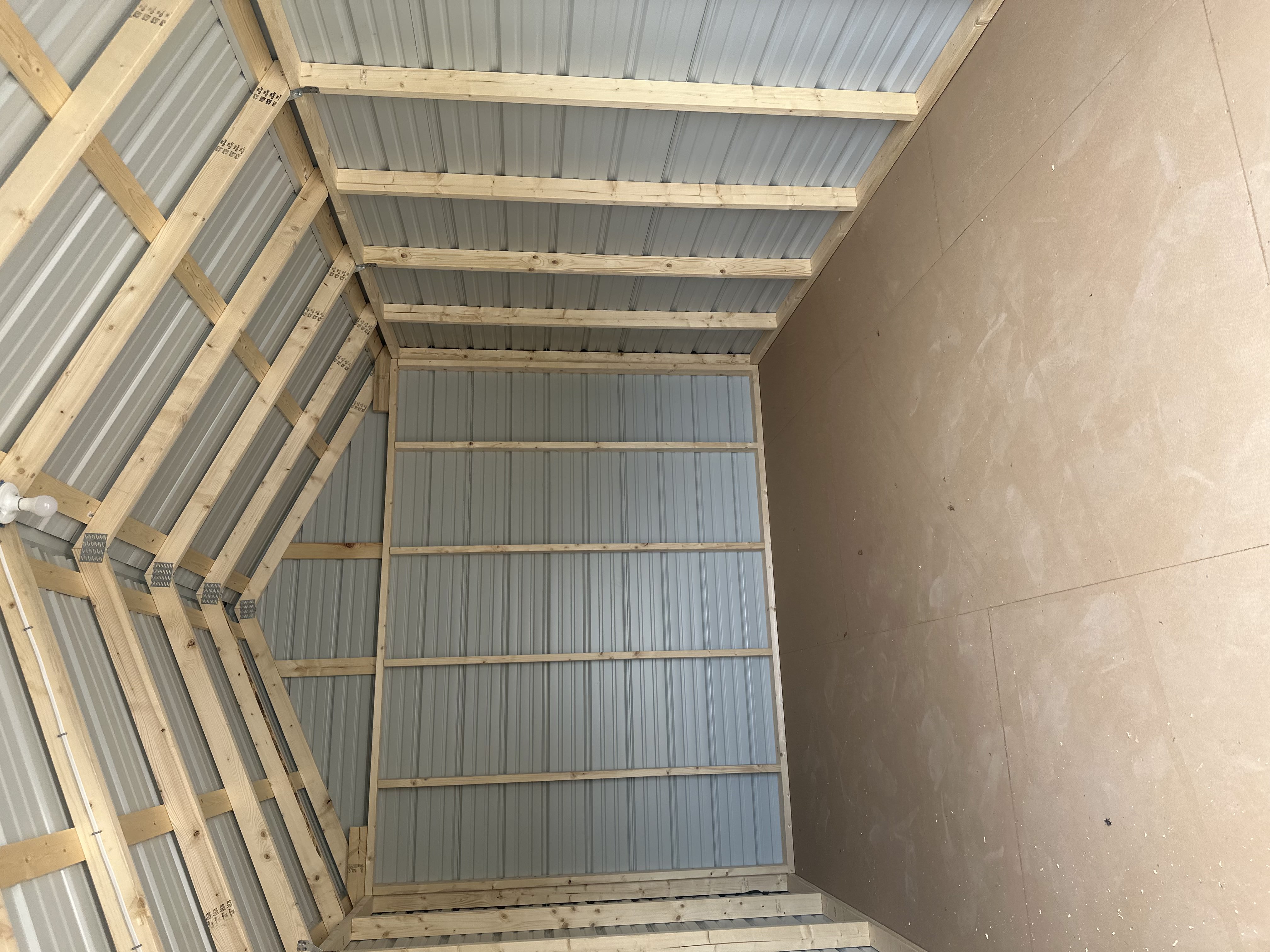 Thumbnail 3 for 10 x 16 Value Metal Shed (High Wall) Shed