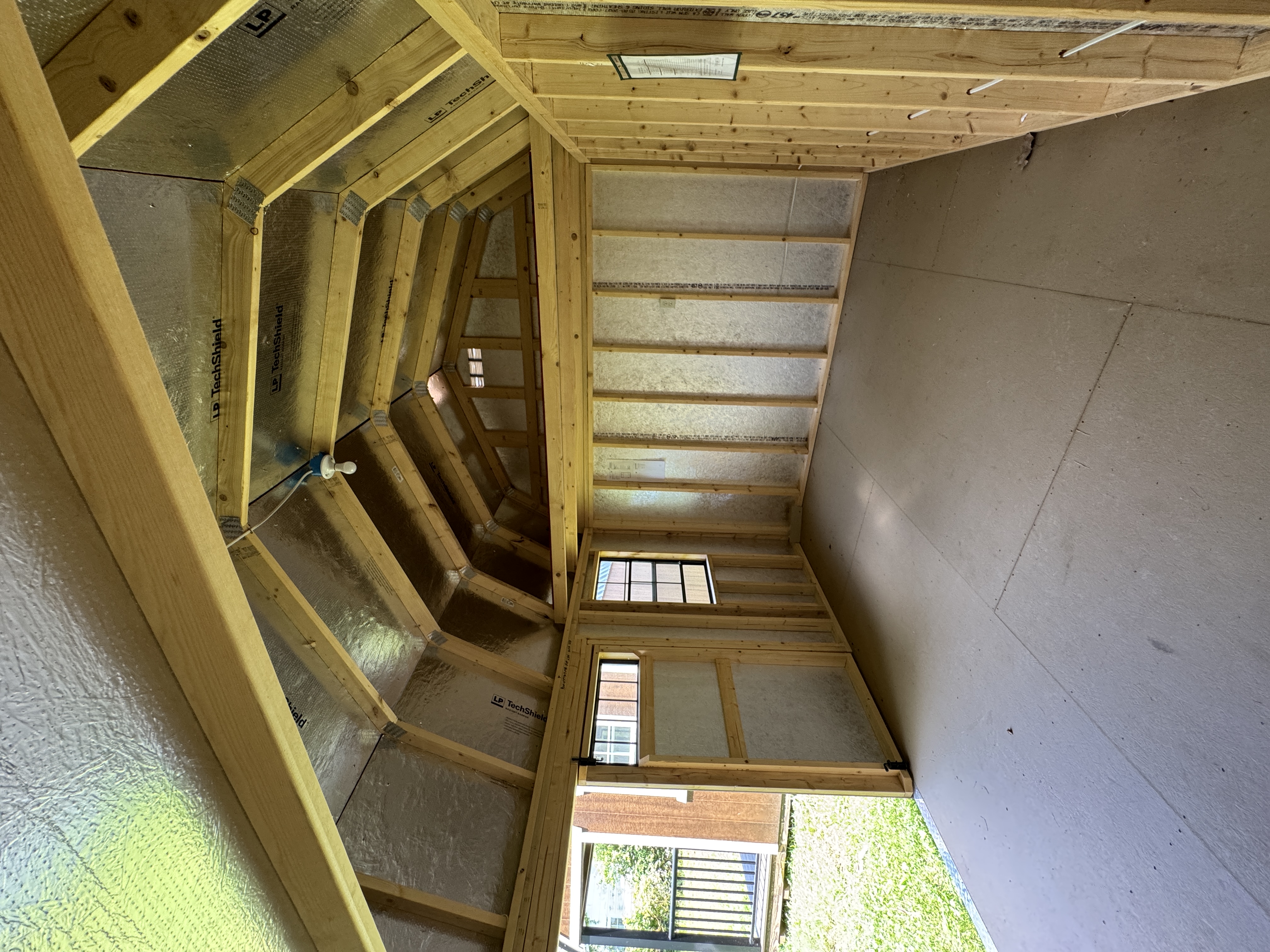 Thumbnail 2 for 10 x 16 Lofted Barn (Low Wall) Shed