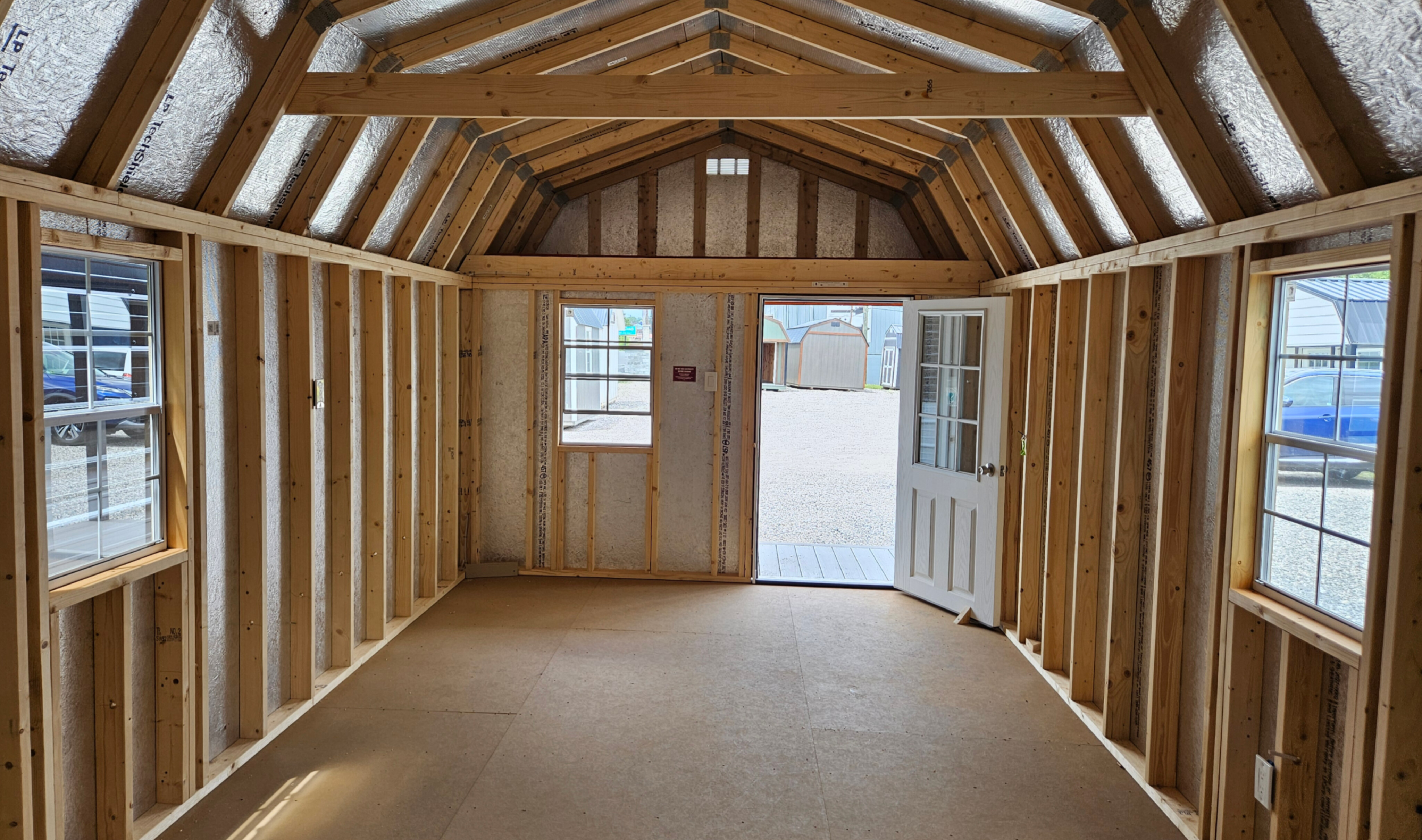 Thumbnail 3 for 12 x 28 Lofted Barn (Low Wall) Shed - Beckley, WV