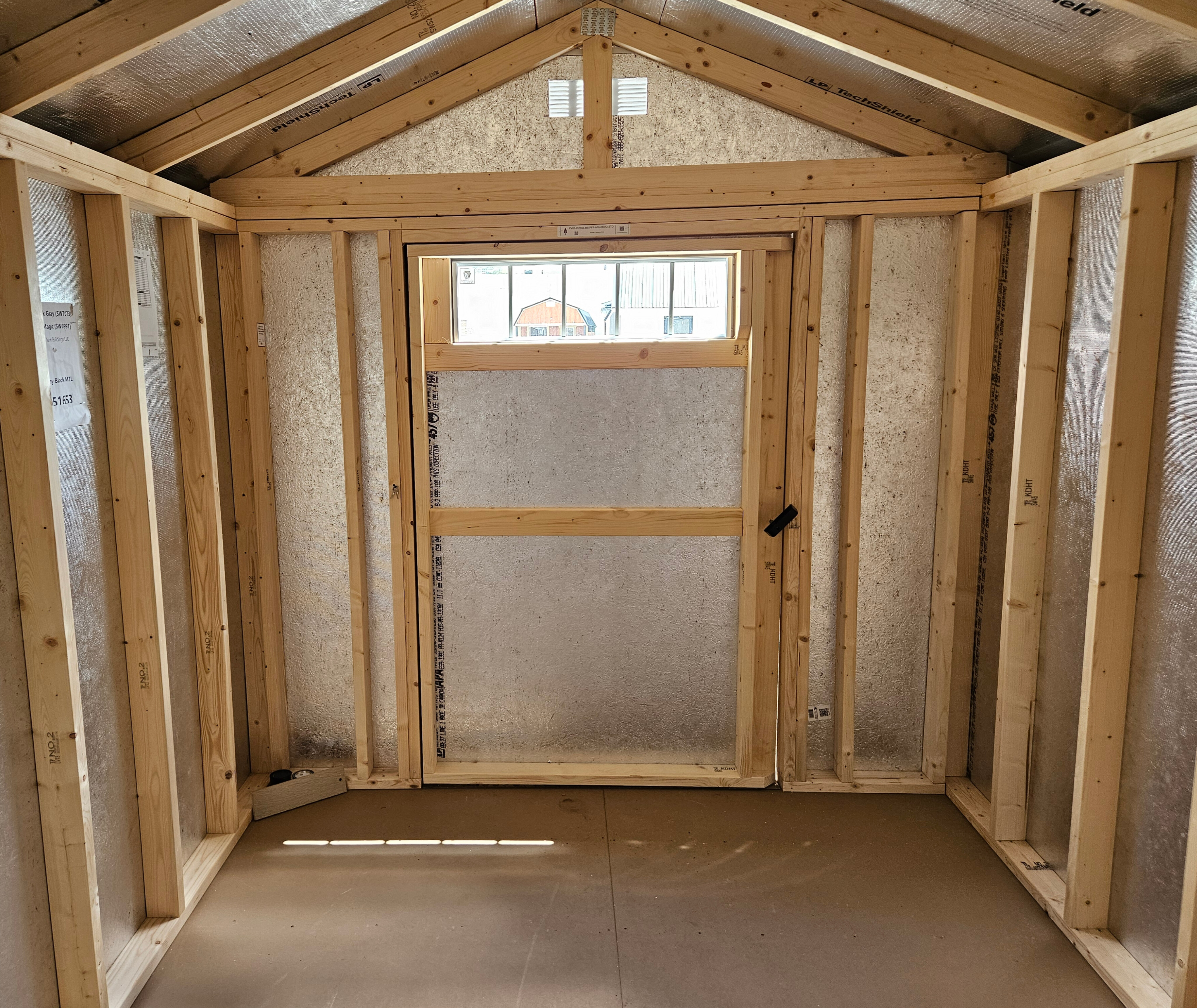 Thumbnail 3 for 8 x 12 A Frame (Low Wall) Shed - Beckley, WV