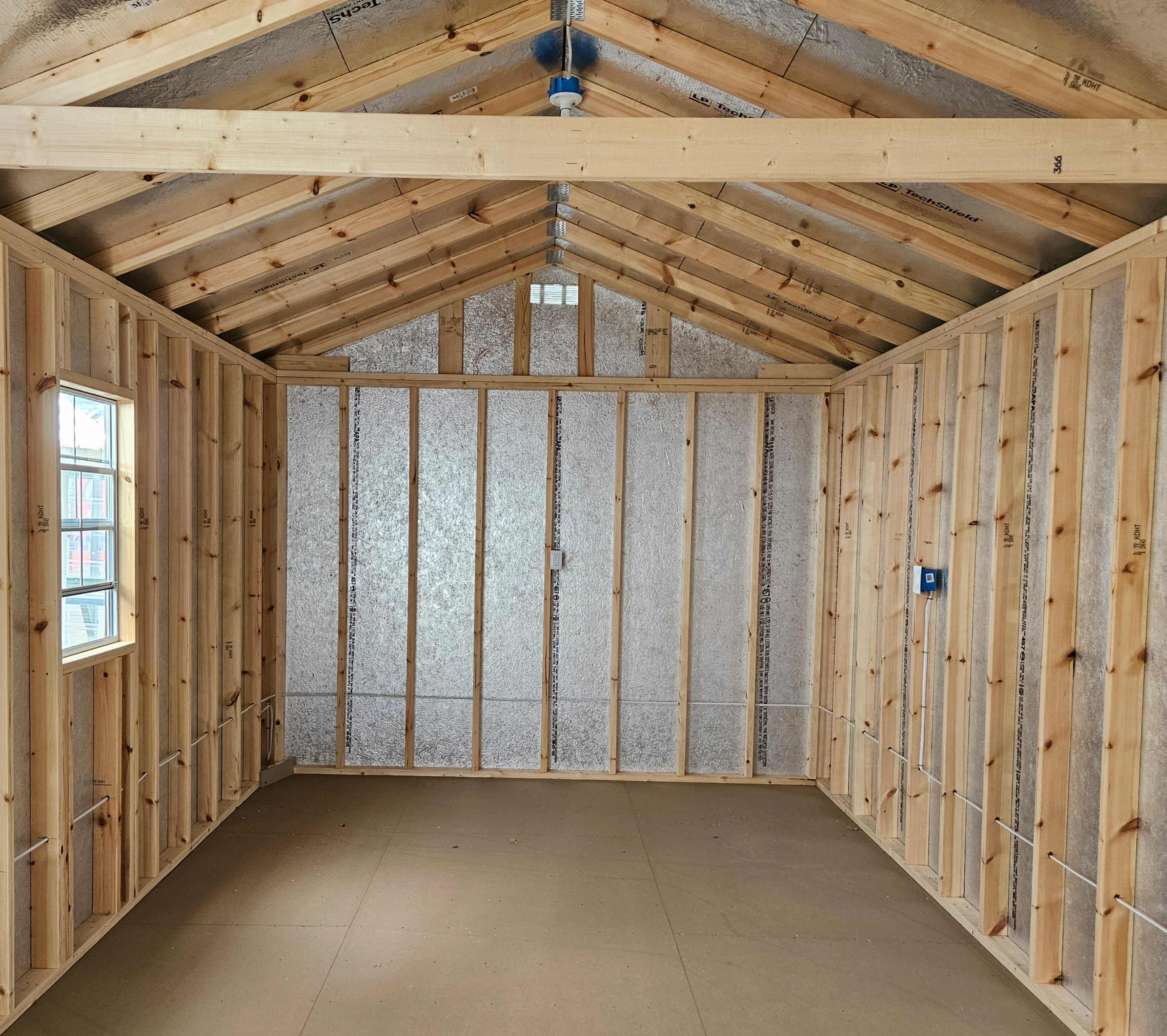 Thumbnail 2 for 12 x 24 A Frame (High Wall) Shed - Beckley, WV