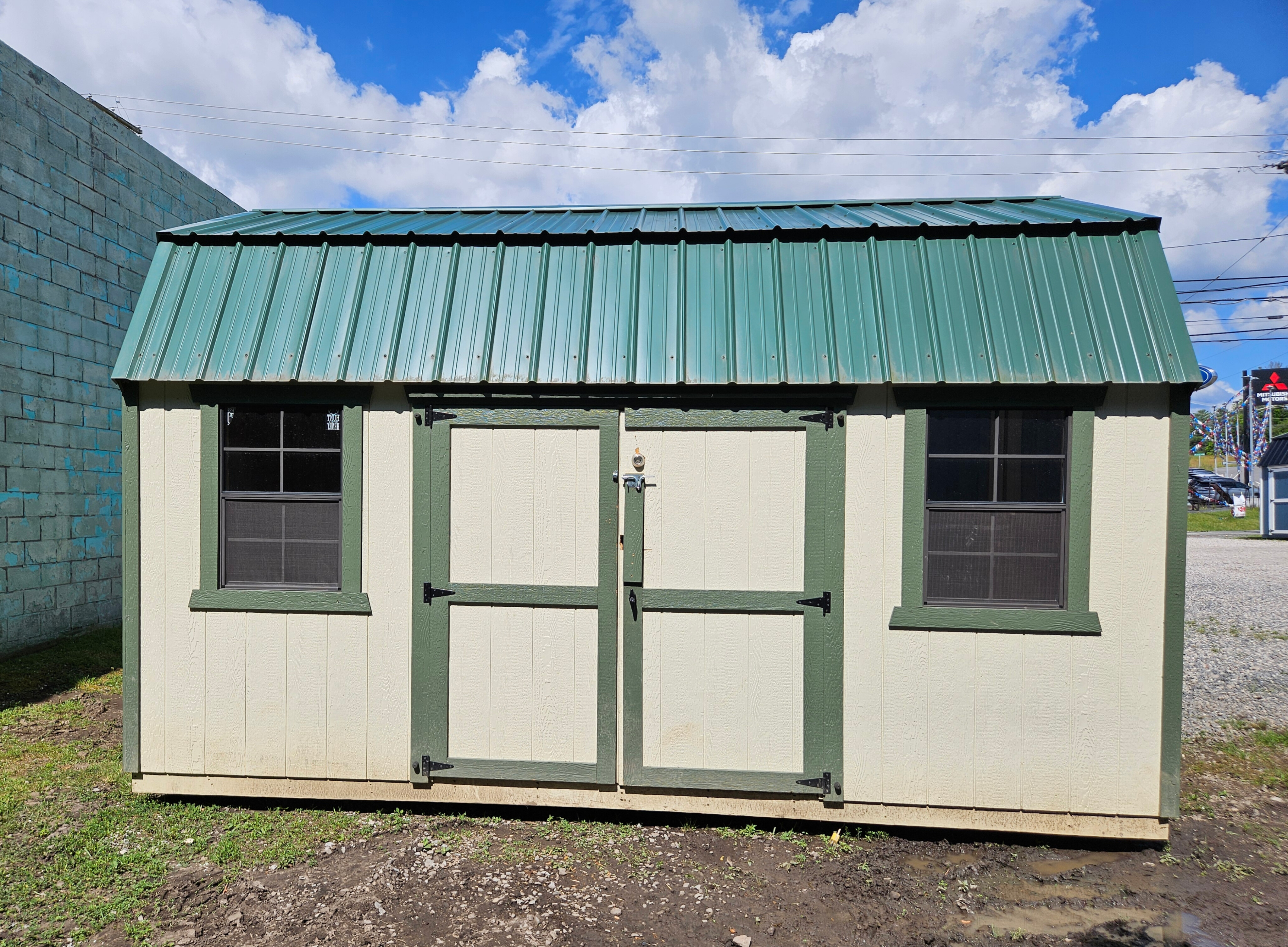 Image of 10 x 16 Lofted Barn (Low Wall) Shed - Beckley, WV
